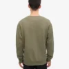 Classic Organic Crew – Staubiges Oliv