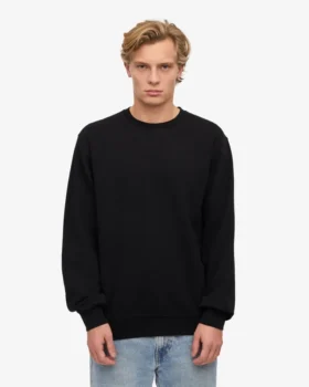 Classic Organic Crew – Tiefschwarz