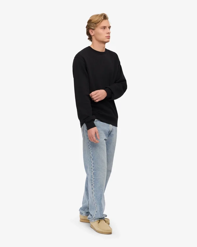 Classic Organic Crew – Tiefschwarz