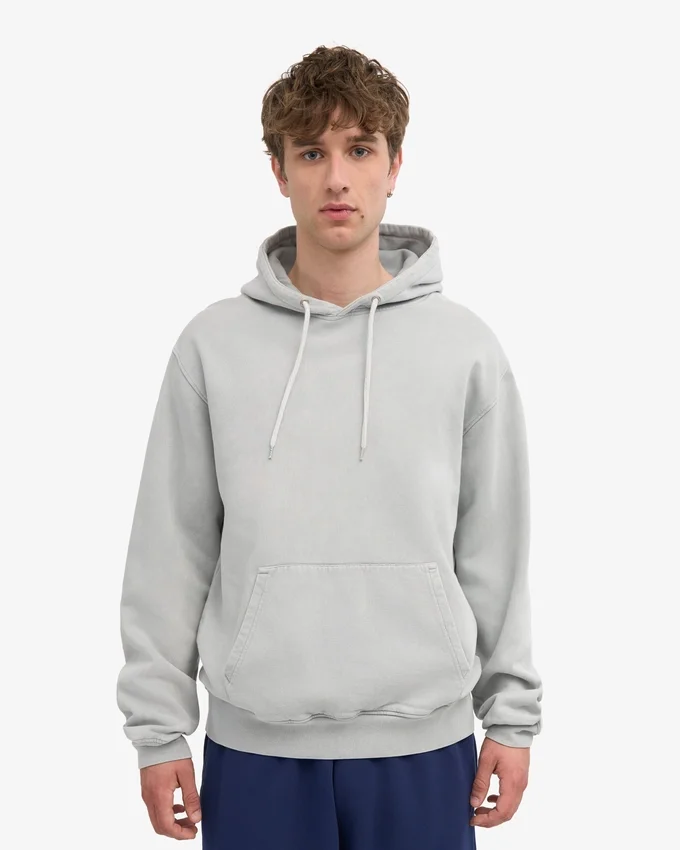 Classic Organic Hood – Ausgewaschenes Grau