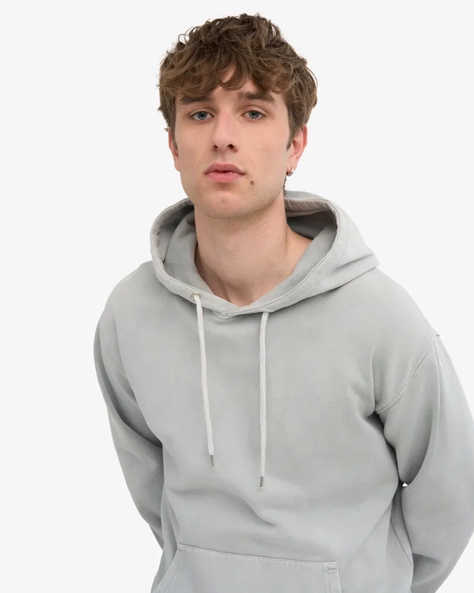 Classic Organic Hood – Ausgewaschenes Grau