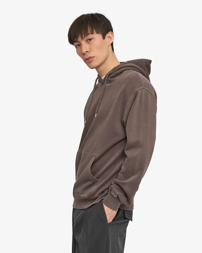 Classic Organic Hood – Ausgewaschenes Schlammgrau