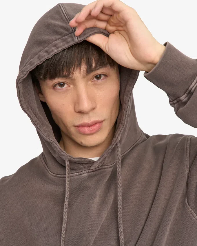 Classic Organic Hood – Ausgewaschenes Schlammgrau