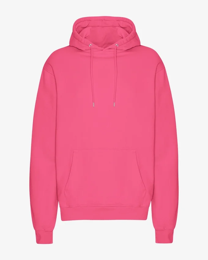 Classic Organic Hood – Bubblegum-Pink