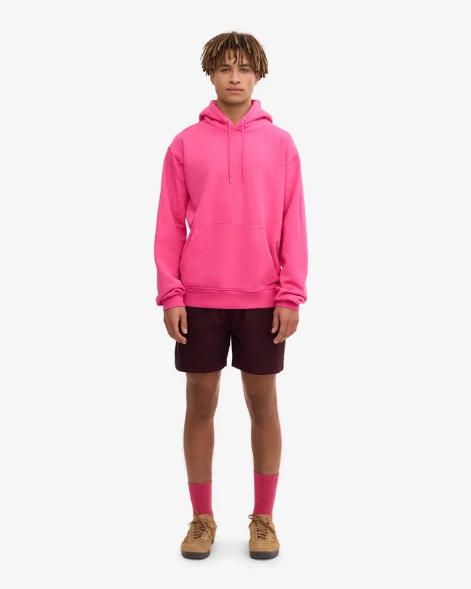 Classic Organic Hood – Bubblegum-Pink