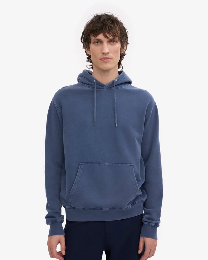 Classic Organic Hood – Neptunblau