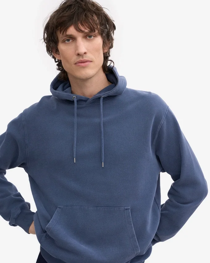 Classic Organic Hood – Neptunblau