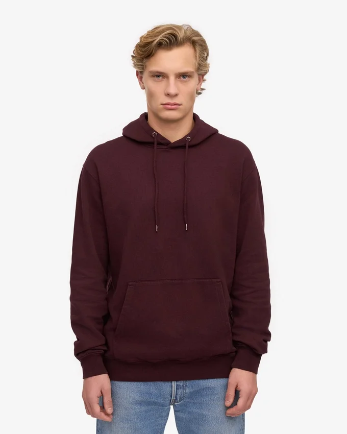 Classic Organic Hood – Oxblood-Rot