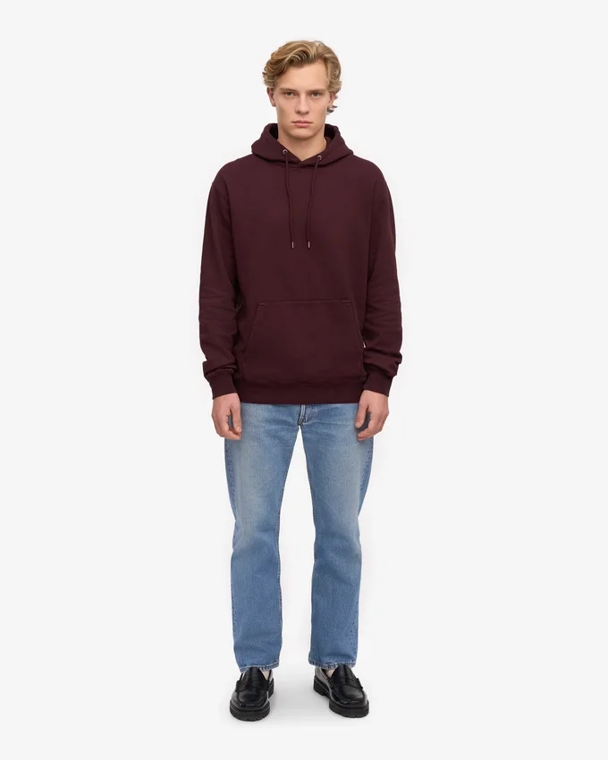 Classic Organic Hood – Oxblood-Rot