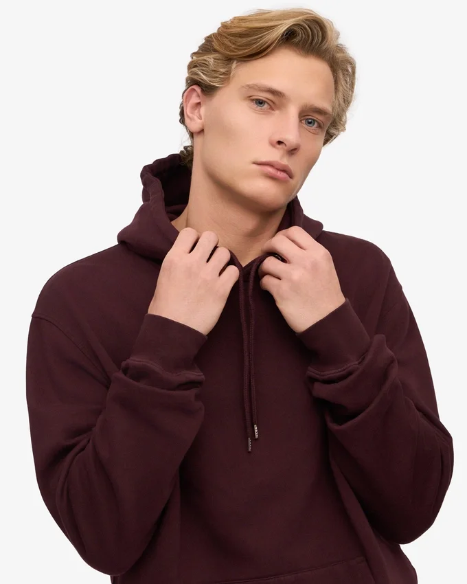 Classic Organic Hood – Oxblood-Rot