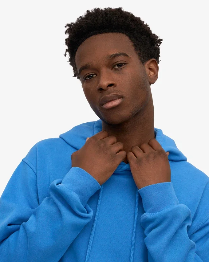 Classic Organic Hood – Pazifikblau