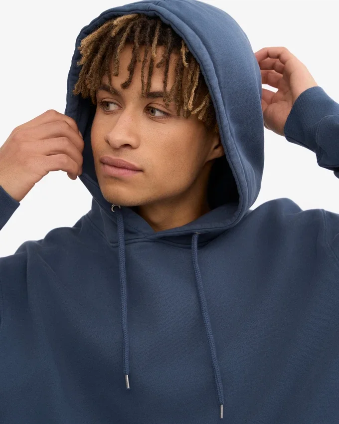 Classic Organic Hood – Petrolblau
