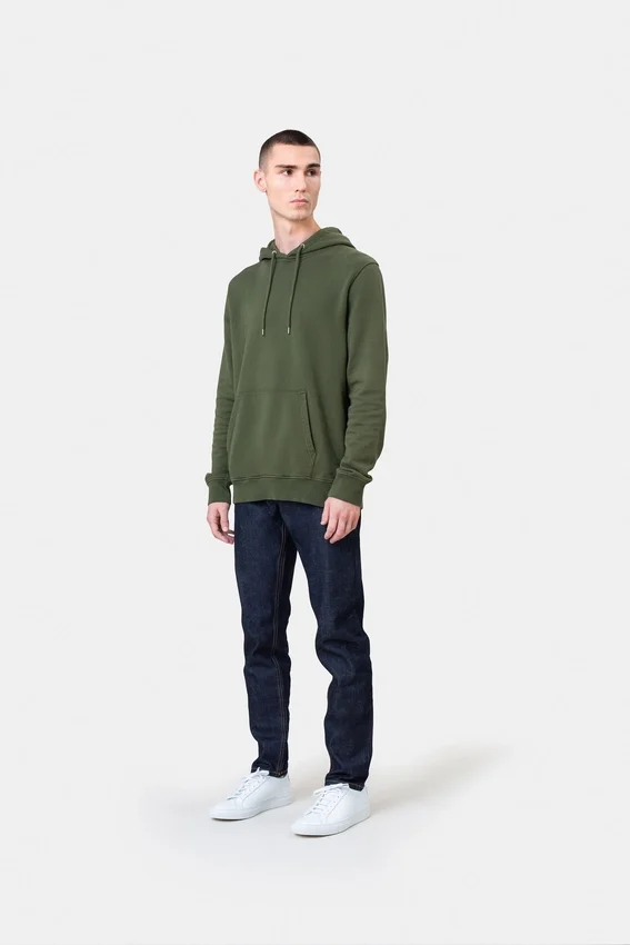 Classic Organic Hood – Saphirblau