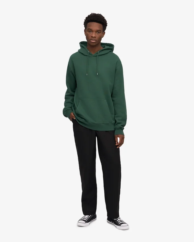 Classic Organic Hood – Smaragdgrün