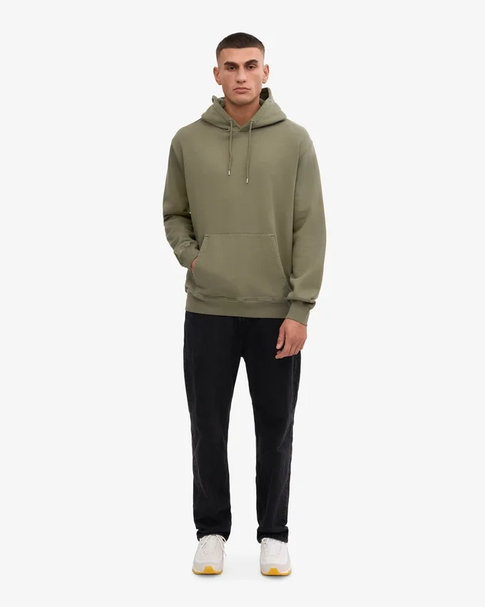 Classic Organic Hood – Staubiges Oliv
