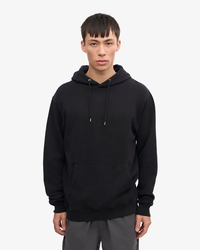 Classic Organic Hood – Tiefschwarz