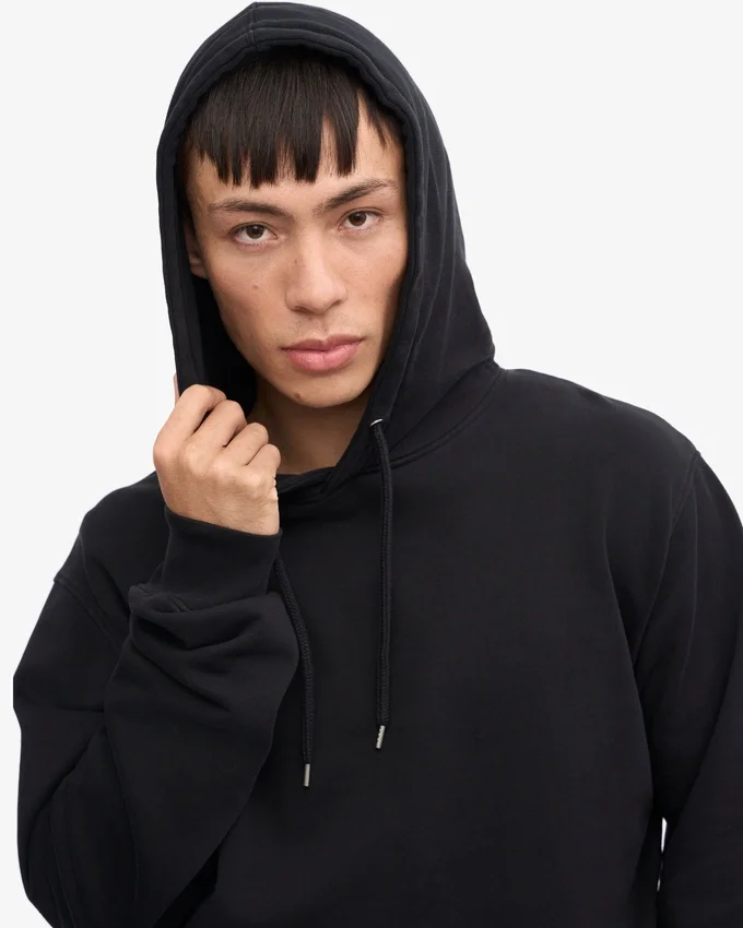 Classic Organic Hood – Tiefschwarz