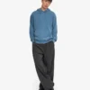 Classic Organic Hood – verblasstes Indigo