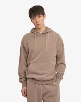 Classic Organic Hood – verblasstes Khaki