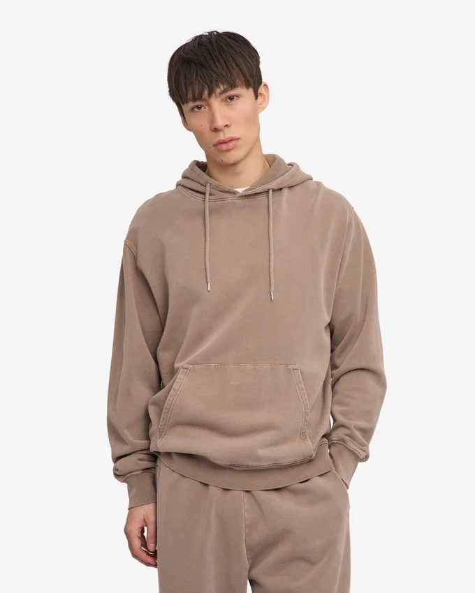 Classic Organic Hood – verblasstes Khaki