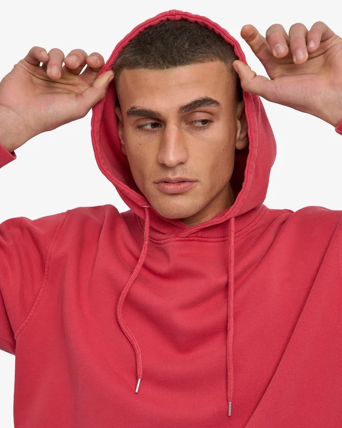 Classic Organic Hood – Verwaschenes Rot