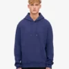 Classic Organic Kapuzenjacke – Marineblau
