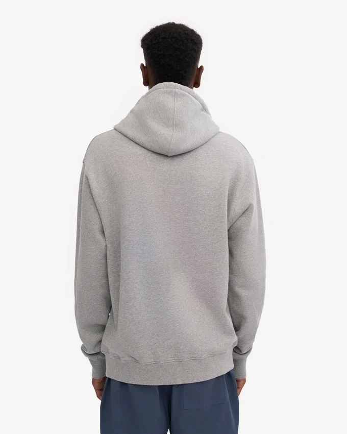 Classic Organic Kapuzenjacke – Meliergrau