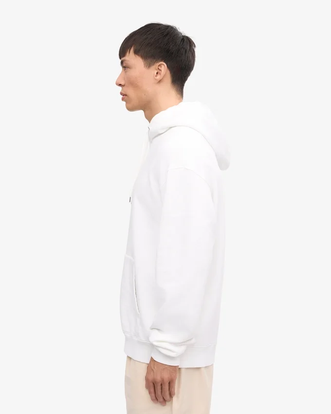 Classic Organic Kapuzenjacke – Optisches Weiß