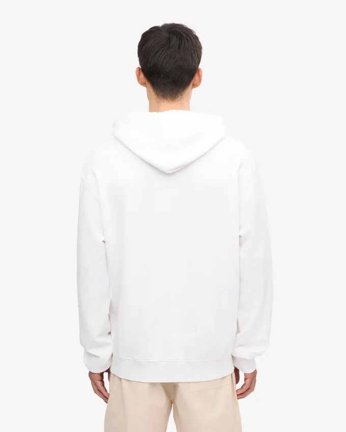 Classic Organic Kapuzenjacke – Optisches Weiß