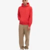Classic Organic Kapuzenjacke – Red Tangerine