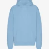 Classic Organic Kapuzenjacke – Seaside-Blau