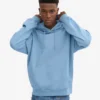 Classic Organic Kapuzenjacke – Seaside-Blau