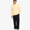 Classic Organic Kapuzenjacke – Soft Yellow