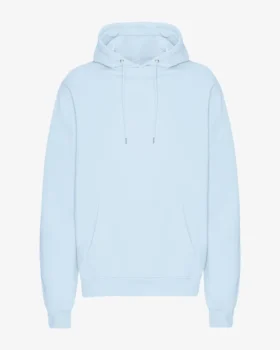 Classic Organic Kapuzenmütze – Polar-Blau