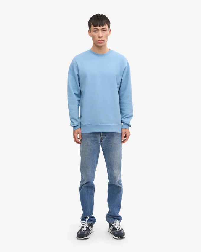 Classic Organic Shirt – Seaside Blue