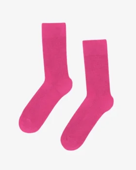 Classic Organic Socken – Bubblegum-Pink