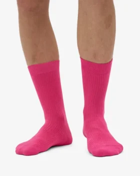 Classic Organic Socken – Bubblegum-Pink