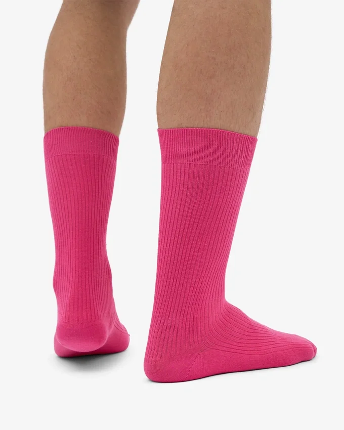Classic Organic Socken – Bubblegum-Pink