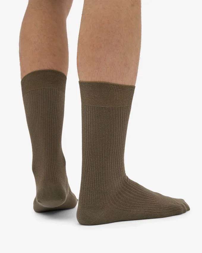Classic Organic Socken – Dusty Olive