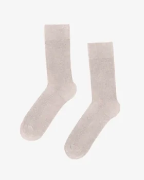 Classic Organic Socken – Elfenbeinweiß