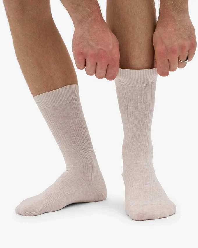 Classic Organic Socken – Elfenbeinweiß