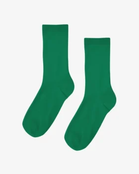 Classic Organic Socken für Damen – Kellygrün