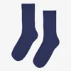 Classic Organic Socken für Damen – Marineblau