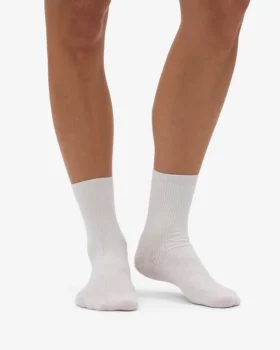 Classic Organic Socken für Damen – Optisches Weiß