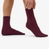 Classic Organic Socken für Damen – Oxblood-Rot