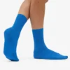 Classic Organic Socken für Damen – Pazifikblau