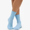 Classic Organic Socken für Damen – Seaside Blue