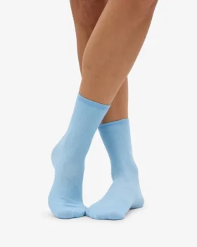 Classic Organic Socken für Damen – Seaside Blue