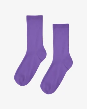 Classic Organic Socken für Damen – Ultraviolett