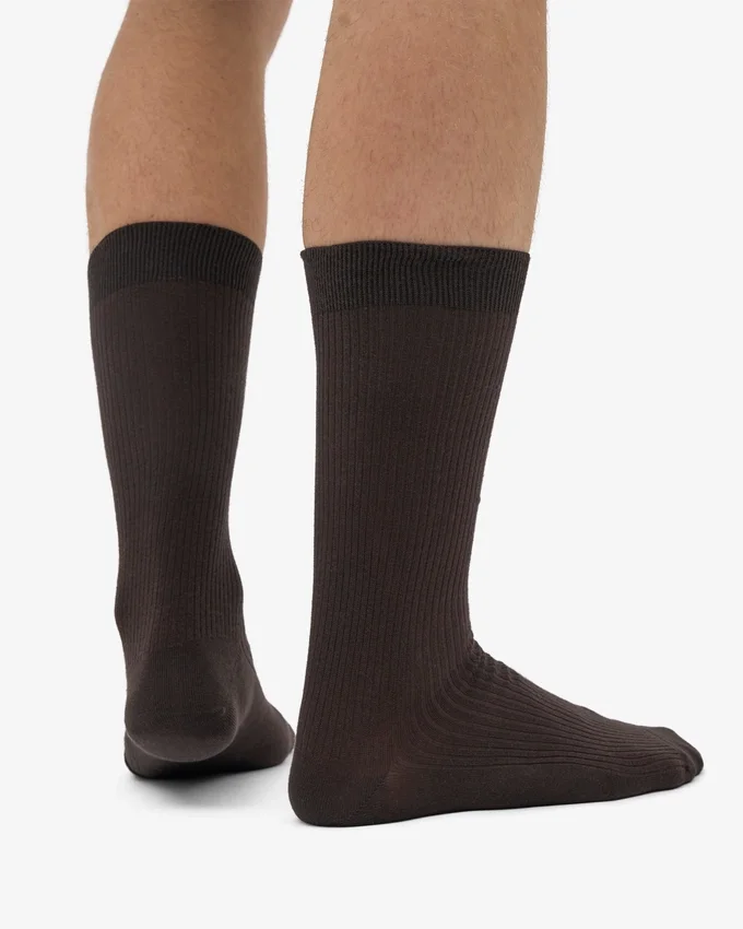 Classic Organic Socken – Kaffeebraun